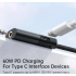 Mcdodo CA-1880 60W PD USB Type C to USB Type C & AUX Port Cable
